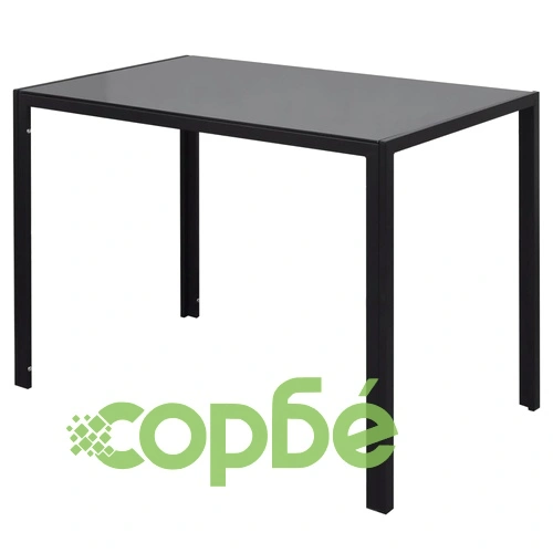 Трапезен комплект, 7 части, черно и бяло ➤ топ цена ➤ sorbe.bg