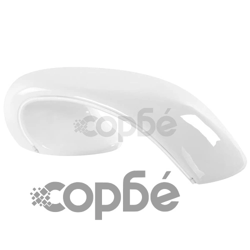 Маса за кафе от фибростъкло, LED, силен гланц, бяла ➤ топ цена ➤ sorbe.bg