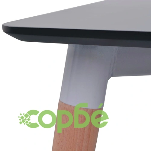 Трапезен комплект от 5 части, маса и 4 стола, бял ➤ топ цена ➤ sorbe.bg