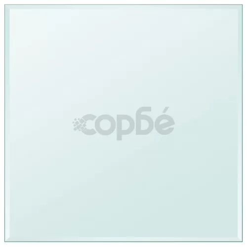 Темпериран стъклен плот за маса, квадратен, 700х700 мм ➤ топ цена ➤ sorbe.bg