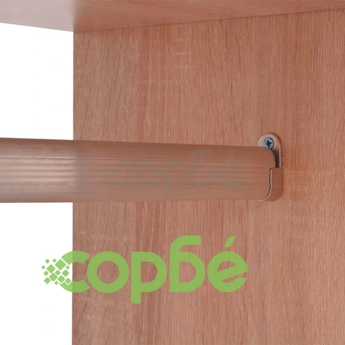 Гардероб, инженерно дърво, 106x36,5x192 см, бежов ➤ топ цена ➤ sorbe.bg