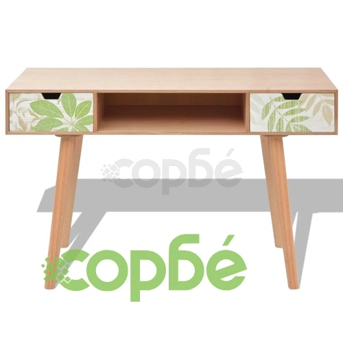 Конзолна маса MDF, 120х40х78 см, кафява ➤ топ цена ➤ sorbe.bg