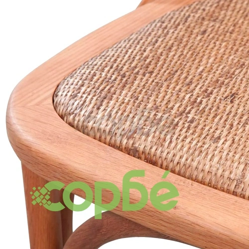 Трапезен стол, дъбова дървесина масив ➤ топ цена ➤ sorbe.bg