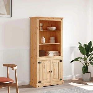 Бюфет, мексикански бор, стил Корона, 80x40x170 cм