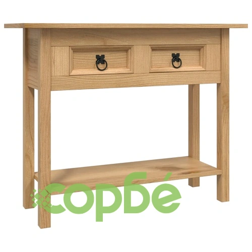 Конзолна маса, мексикански бор, стил Корона, 93x34,5x73 cм ➤ топ цена ➤ sorbe.bg