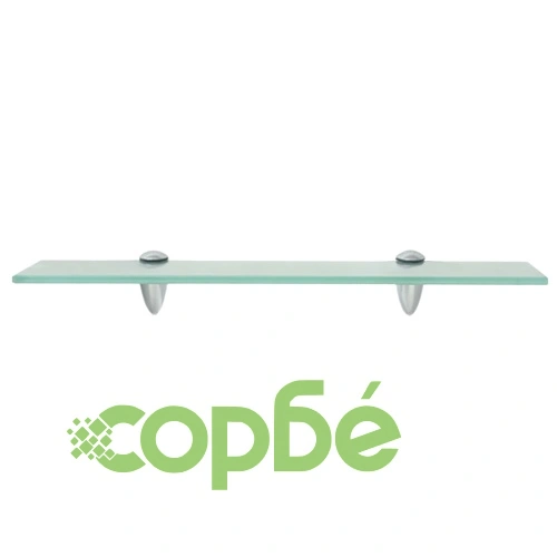 Подвижен рафт, стъкло, 50 x 10 см, 8 мм ➤ топ цена ➤ sorbe.bg