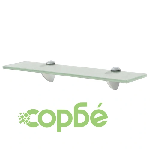 Подвижен рафт, стъкло, 40 x 10 см, 8 мм ➤ топ цена ➤ sorbe.bg