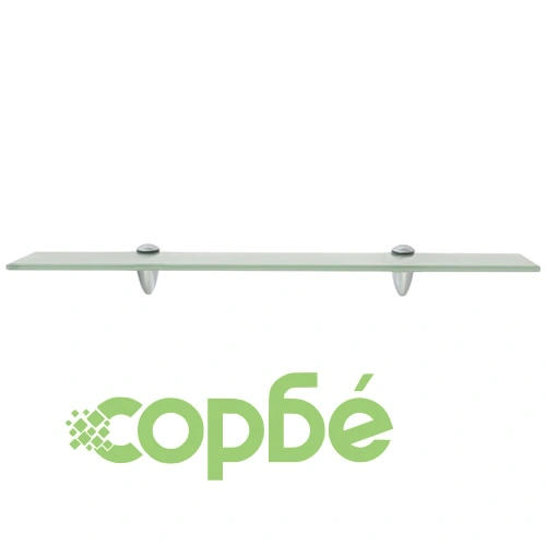 Подвижен рафт, стъкло 60 x 10 см, 8 мм ➤ топ цена ➤ sorbe.bg