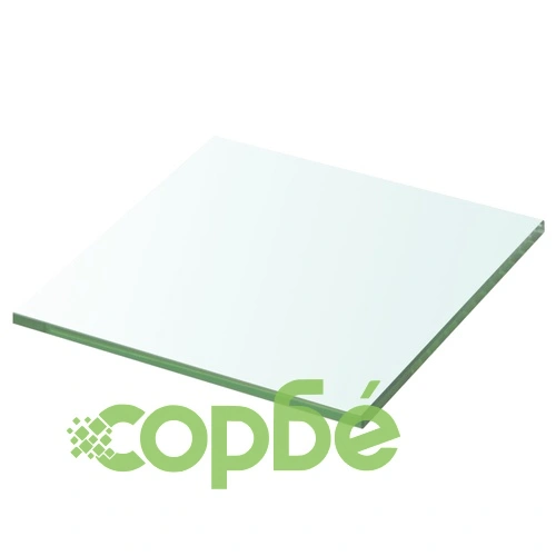 Плоча за рафт, прозрачно стъкло, 20 x 20 см ➤ топ цена ➤ sorbe.bg