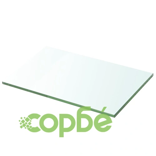 Плоча за рафт, прозрачно стъкло, 30 x 20 см ➤ топ цена ➤ sorbe.bg