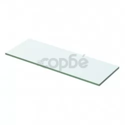 Плоча за рафт, прозрачно стъкло, 50 x 12 см