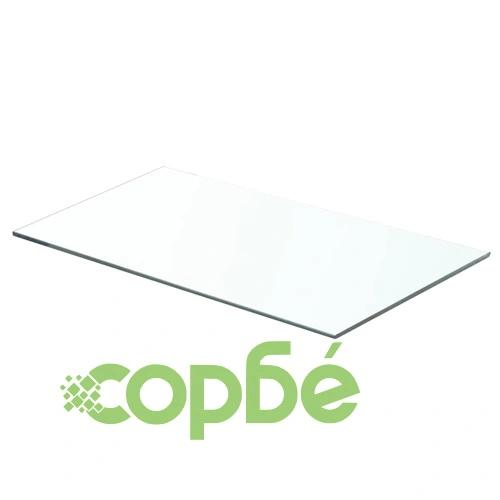 Плоча за рафт, прозрачно стъкло, 60 x 30 см ➤ топ цена ➤ sorbe.bg