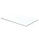 Плоча за рафт, прозрачно стъкло, 60 x 30 см