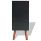 Шкаф от твърдо акациево дърво, 90x33,5x83 cм