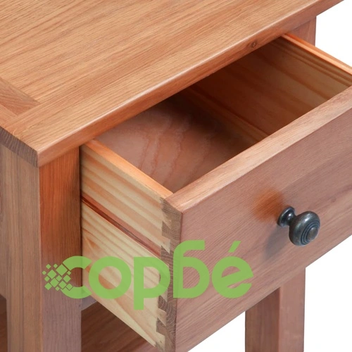 Нощно шкафче, 36x30x47 см, дъбово дърво масив ➤ топ цена ➤ sorbe.bg