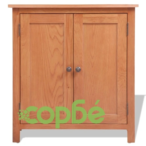 Бюфет, 70x35x75 см, дъбов масив ➤ топ цена ➤ sorbe.bg