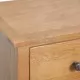 Висок шкаф с чекмеджета, 45x32x115 см, дъбов масив