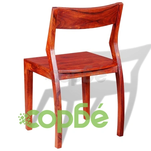 Трапезни столове, 2 бр, акациево дърво масив, акация ➤ топ цена ➤ sorbe.bg