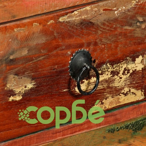 Бюфет, регенерирано дърво масив, 120x35x76 cм ➤ топ цена ➤ sorbe.bg