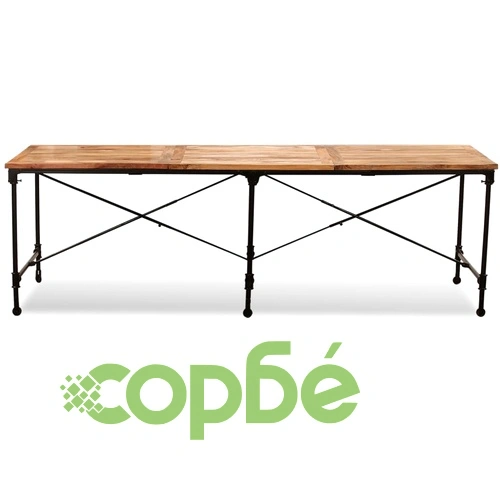 Трапезна маса, мангово дърво масив, 240 cм      ➤ топ цена ➤ sorbe.bg