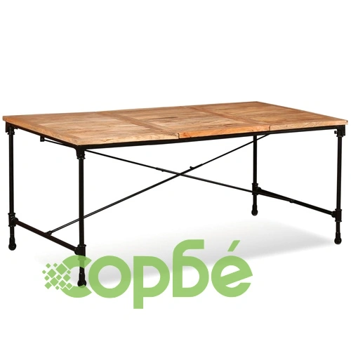 Трапезна маса, мангово дърво масив, 180 cм     ➤ топ цена ➤ sorbe.bg