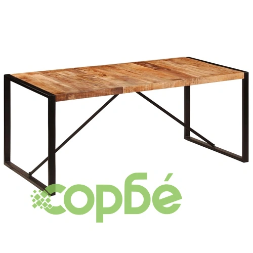 Трапезна маса, мангово дърво масив, 180 cм ➤ топ цена ➤ sorbe.bg