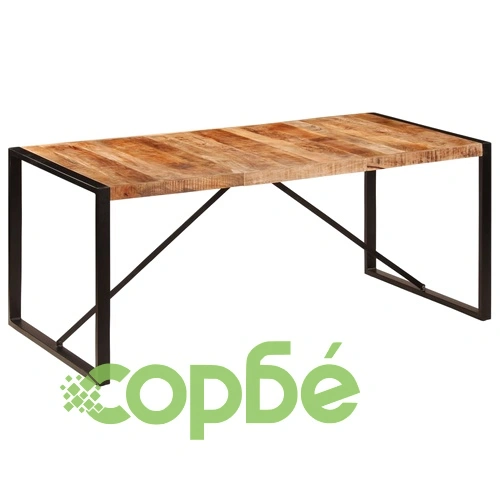 Трапезна маса, мангово дърво масив, 180 cм ➤ топ цена ➤ sorbe.bg