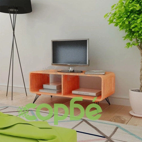 TV шкаф, 90x39x38,5 см, кафяво дърво ➤ топ цена ➤ sorbe.bg