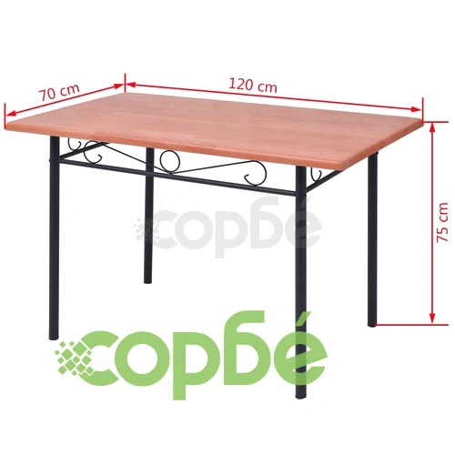 Трапезен комплект, седем части, кафяв ➤ топ цена ➤ sorbe.bg