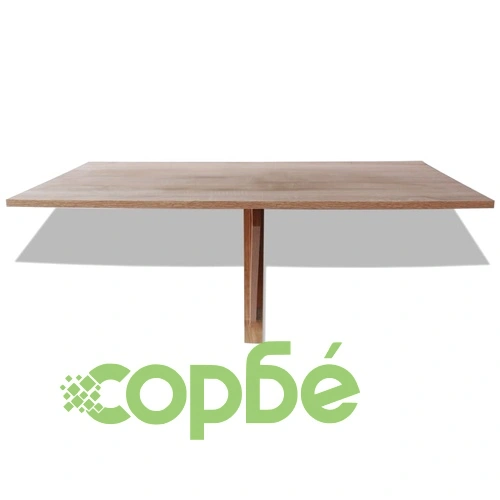 Сгъваема стенна маса, дъб, 100x60 см ➤ топ цена ➤ sorbe.bg