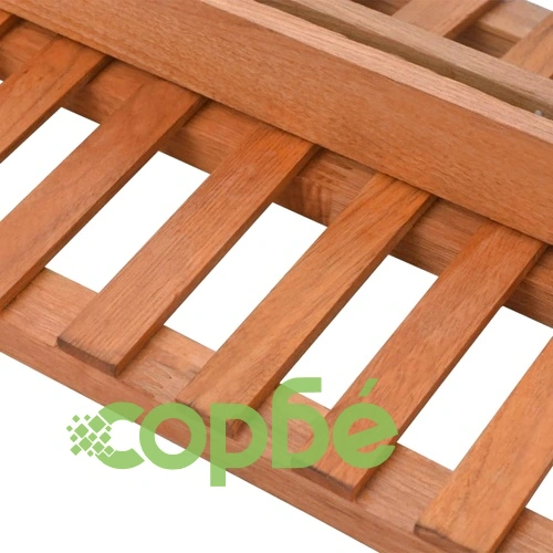 Огледало за баня, солидно орехово дърво, 60x63 см ➤ топ цена ➤ sorbe.bg