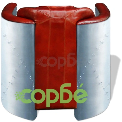 Фотьойл, светлокафяв, естествена кожа ➤ топ цена ➤ sorbe.bg