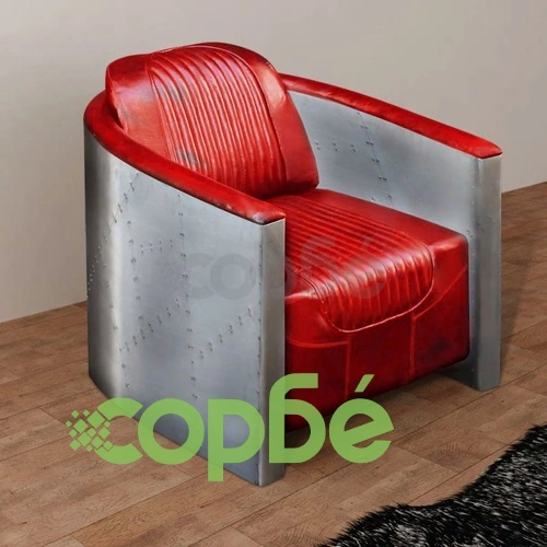 Фотьойл, светлокафяв, естествена кожа ➤ топ цена ➤ sorbe.bg