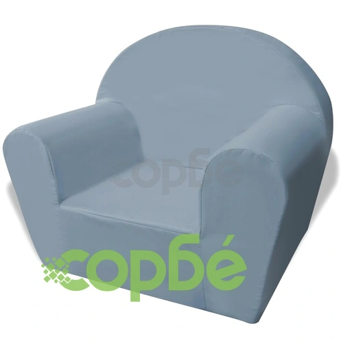 Детски фотьойл, сив ➤ топ цена ➤ sorbe.bg