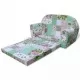 Детско разтегателно кресло, щампи на цветя