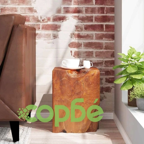 Табуретка, тиково дърво масив ➤ топ цена ➤ sorbe.bg