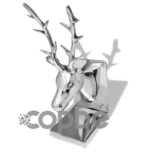 Подложки за книги Елен 2 бр Алуминий Сребро ➤ топ цена ➤ sorbe.bg