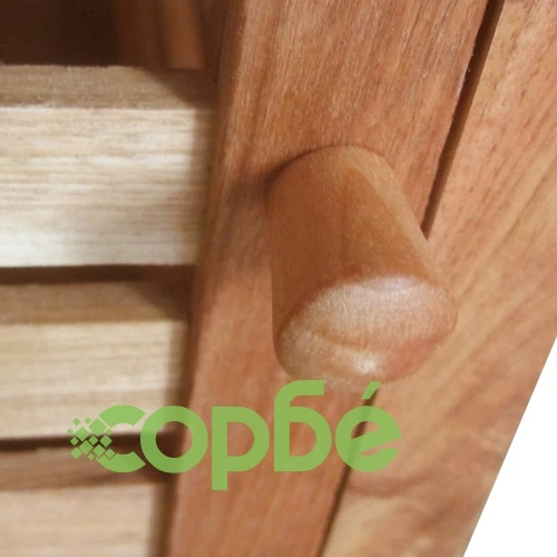 Стелаж за баня, солидно орехово дърво, 39,5x35,5x123 cм ➤ топ цена ➤ sorbe.bg