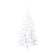Коледно дърво, изкуствено, L, 240 см, бяло