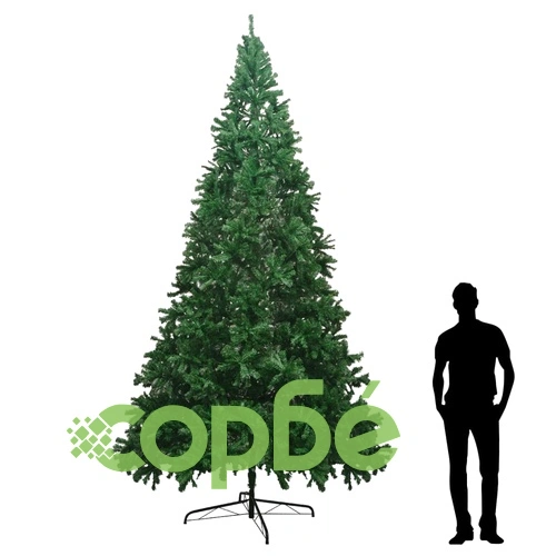 Коледно дърво, изкуствено, XXL, 400 см, зелено ➤ топ цена ➤ sorbe.bg