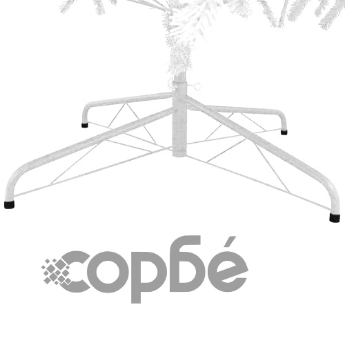 Коледно дърво, изкуствено, XXL, 400 см, бяло ➤ топ цена ➤ sorbe.bg