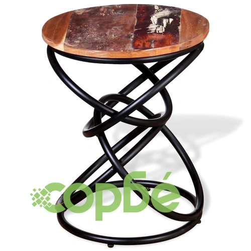 Крайна маса, регенерирано дърво масив ➤ топ цена ➤ sorbe.bg