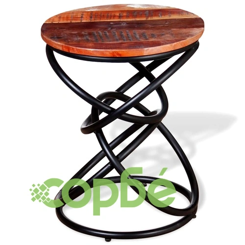 Крайна маса, регенерирано дърво масив ➤ топ цена ➤ sorbe.bg