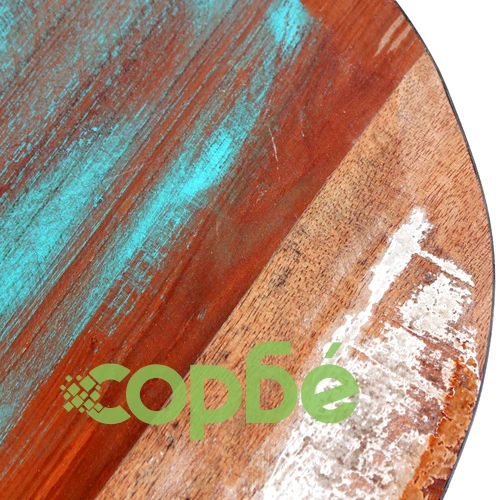 Авиаторна табуретка, масивно регенерирано дърво ➤ топ цена ➤ sorbe.bg