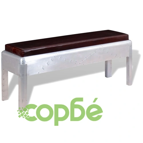 Пейка Aviator, естествена кожа, 110x32x45 см ➤ топ цена ➤ sorbe.bg