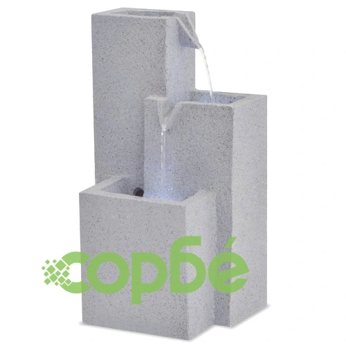 Вътрешен фонтан с LED осветление, полирезин ➤ топ цена ➤ sorbe.bg