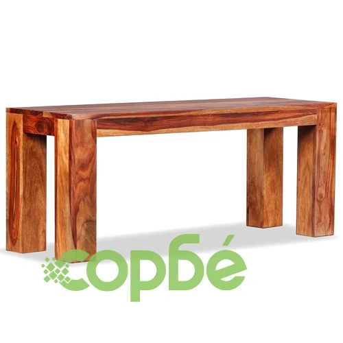 Пейка, акациева дървесина масив, 110х35х45 см ➤ топ цена ➤ sorbe.bg