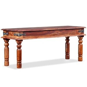 Класическа пейка, акациева дървесина масив, 110х35х45 см