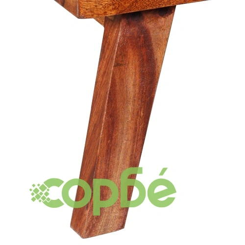 Страничен шкаф, акациево дърво масив, 60x35x76 cм ➤ топ цена ➤ sorbe.bg