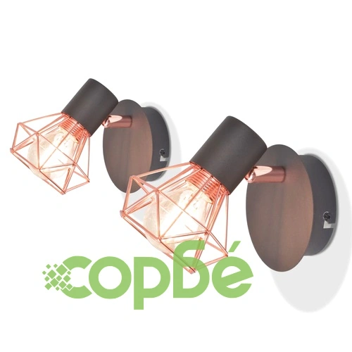 Стенни лампи 2 бр с 2 LED филамент крушки 8 W ➤ топ цена ➤ sorbe.bg